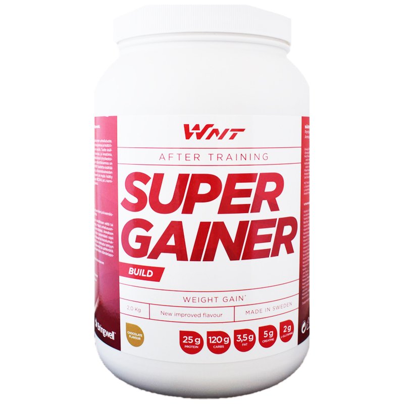 Proteiinijauhe "Super Gainer" Suklaa 2kg - 33% alennus
