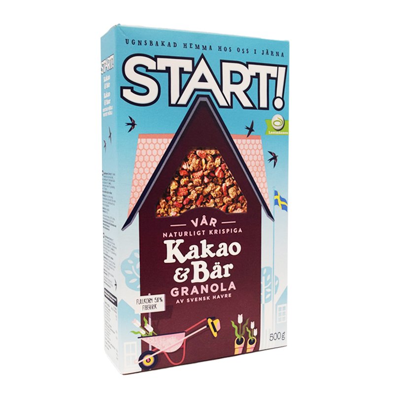 Granola Kaakao & Marjat 500g - 38% alennus