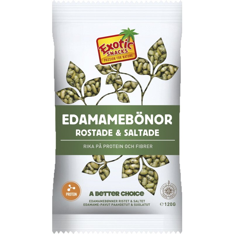 Edamamepavut Paahdetut & Suolatut - 56% alennus