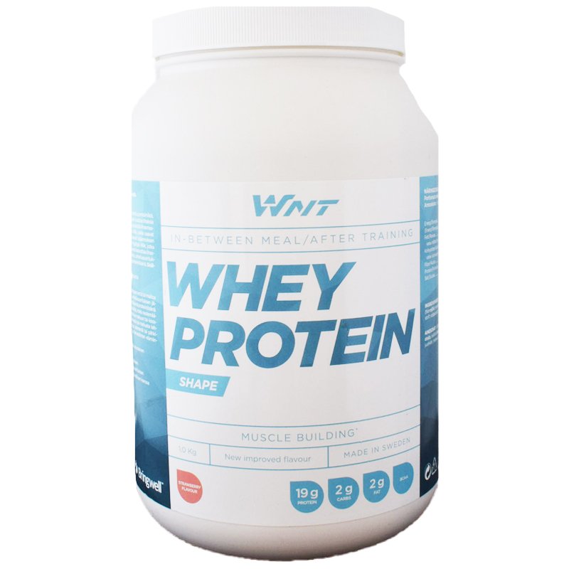 Proteiinijauhe "Whey Protein" Mansikka 1kg - 29% alennus