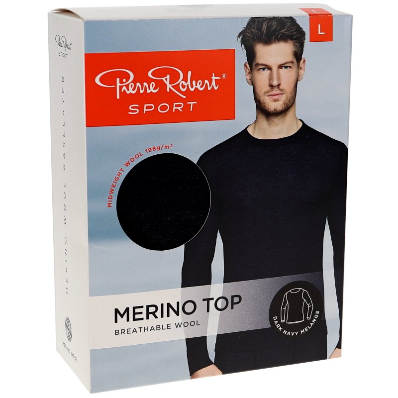 Merinovillapaita Dark Navy Koko L - 56% alennus