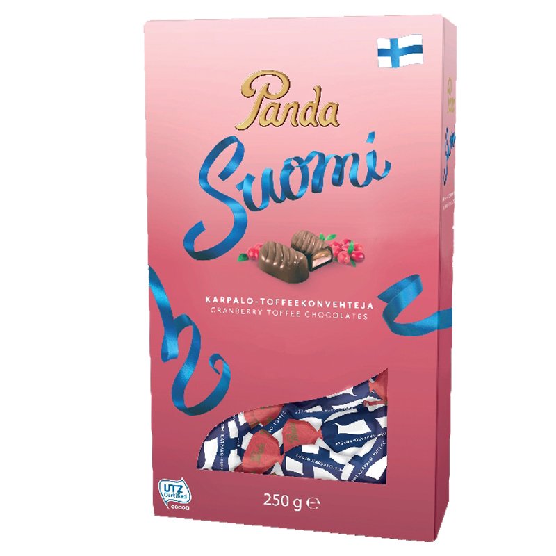 Suklaakonvehteja Karpalo & Toffee - 38% alennus