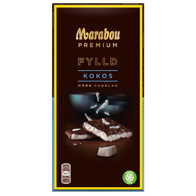 Tumma Suklaa Kookos - 48% alennus