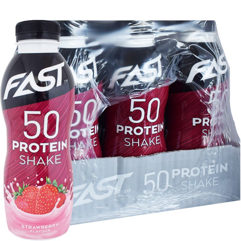 Proteiinijuomia Mansikka 12kpl - 73% alennus