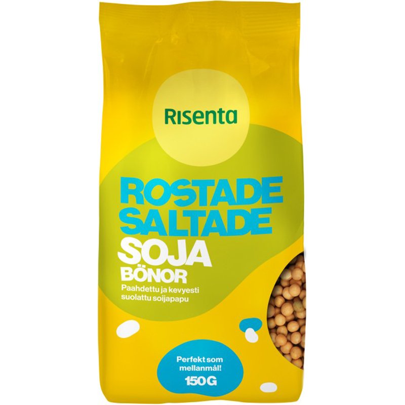 Paahdetut & Suolatut Soijapavut 150g - 34% alennus