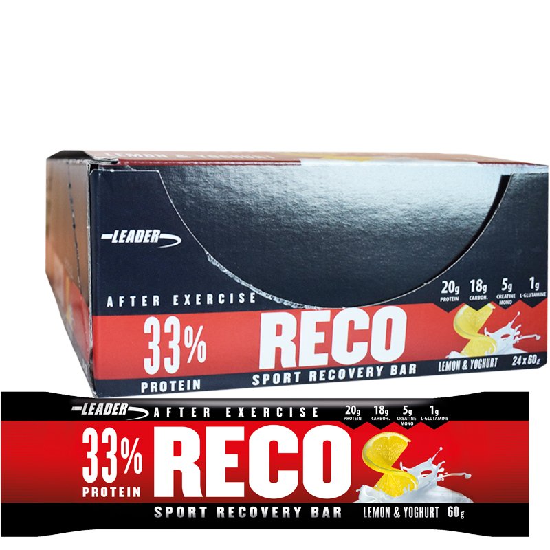 Laatikollinen "Sport Recovery" Patukoita 24 x 60g - 48% alennus