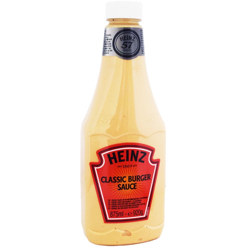 Hampurilaiskastike 875 ml - 61% alennus