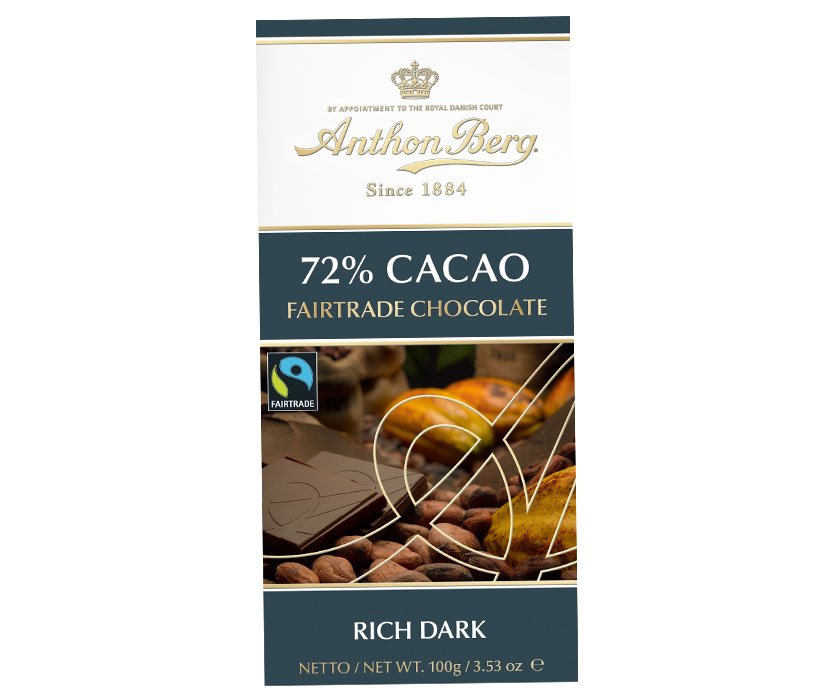 Tumma Suklaa Fairtrade 100g - 42% alennus