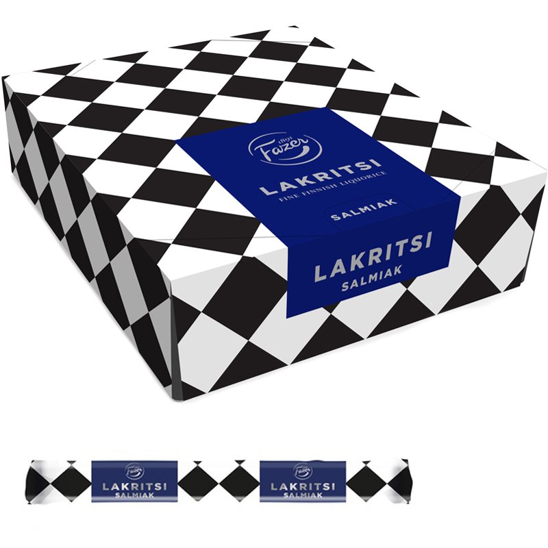Laatikollinen "Lakritsi Salmiak" Patukoita 30 x 20g - 33% alennus