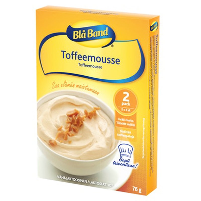 Toffeemousse 2 x 3dl - 35% alennus