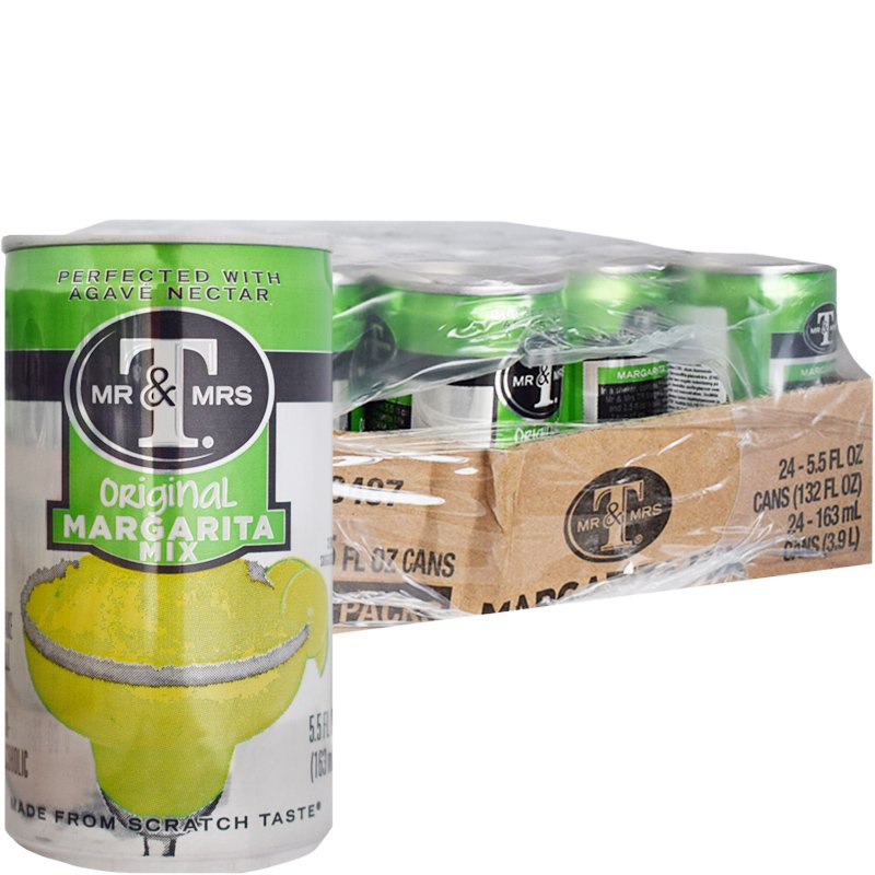 Laatikollinen "Margarita Mix" Juomia 24 x 163ml - 63% alennus