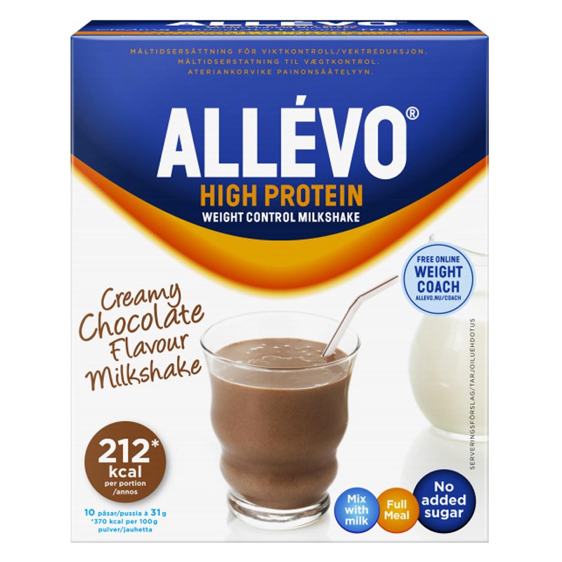 Ateriankorvikepirtelö "Creamy Chocolate" 10 x 31g - 33% alennus