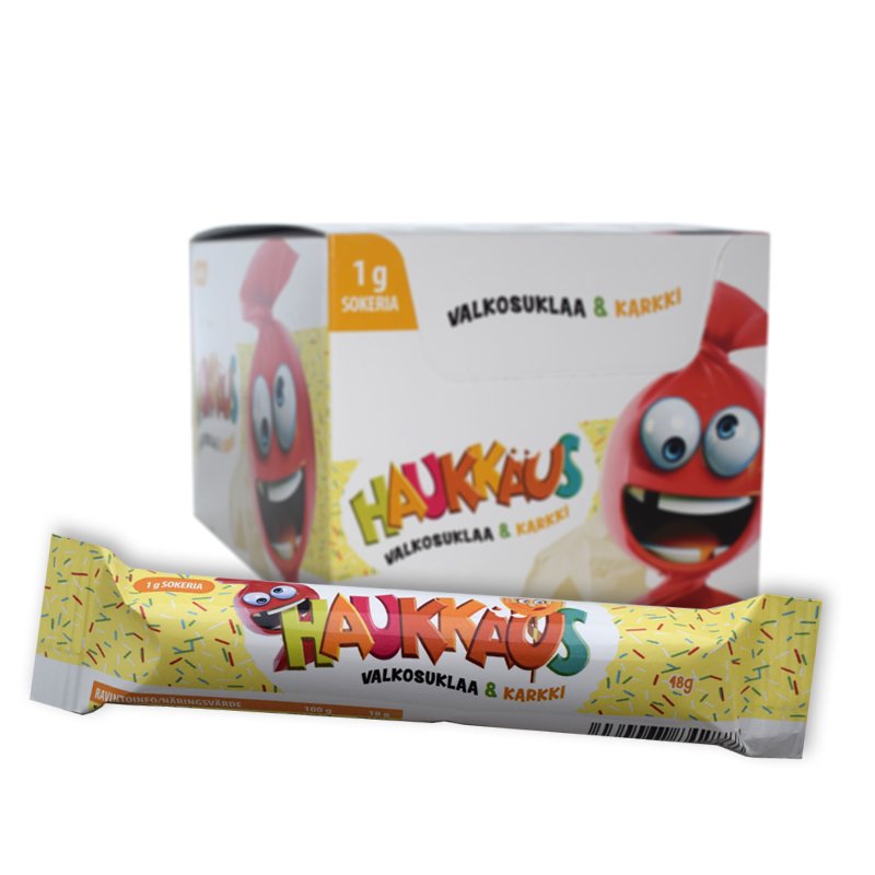 Suklaapatukoita Valkosuklaa & Karkki 70kpl - 80% alennus