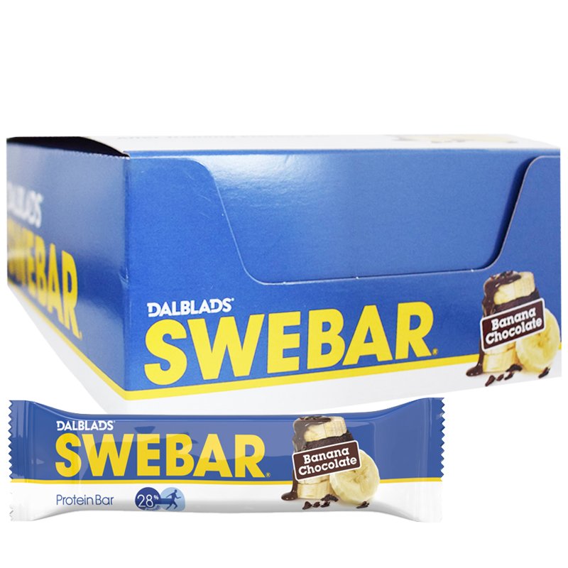 Proteiinipatukat Banaani & Suklaa 20kpl - 33% alennus