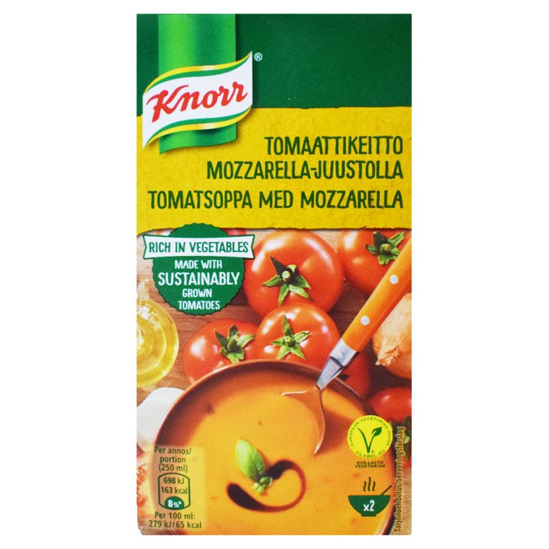 Tomaattikeitto "Mozzarella" 500ml - 55% alennus