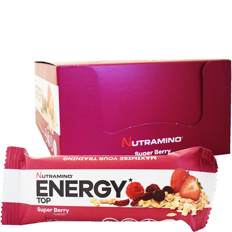 Laatikollinen Energiapatukoita "Super Berry" 20 x 50g - 71% alennus