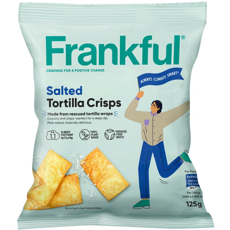 Tortilla Crisps Salted - 21% alennus