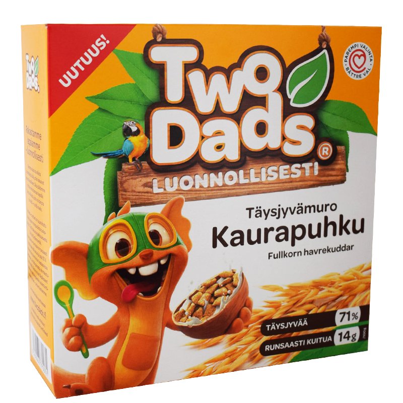 Täysjyväkauramuro Kaurapuhku - 36% alennus