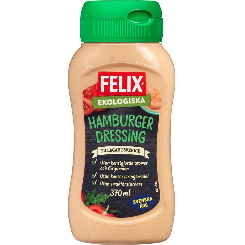 Hampurilaiskastike Luomu 370 ml - 40% alennus